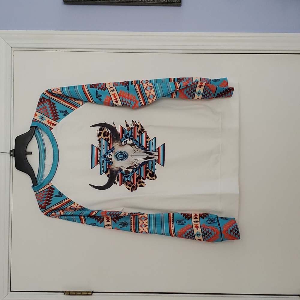 Bar T Boutique Long Sleeve Shirt, Size L